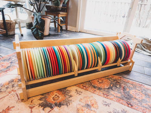 Single Stackable Disc Golf Storage Rack, Holds 50–60 Discs