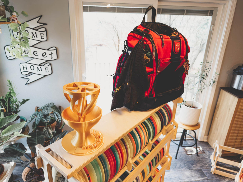 Top Shelf Add-On for Stackable Disc Golf Storage Rack